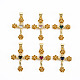 Brass Micro Pave Cubic Zirconia Pendants(KK-Q283-029-NR)-1