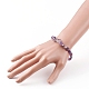 Natural Gemstone Beads Stretch Bracelets(BJEW-JB05876)-6