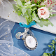CHGCRAFT Oval & Flat Round With Word Zinc Alloy Big Pendants(FIND-CA0004-75)-6