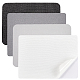 4Pcs 4 Colors Self Adhesive Linen Fabric(DIY-CP0011-28)-1