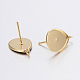304 Stainless Steel Stud Earring Settings(STAS-F155-12G)-2
