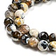 Dyed Natural Fire Crackle Agate Beads Strands(G-G007-01)-5