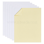 Self-adhesive Paper Book Boards, Book Binding Accessories, Rectangle, White, 350x275x2mm(DIY-WH0671-044C)
