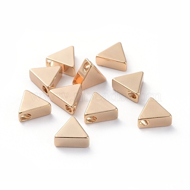 Real Gold Plated Triangle Brass Charms
