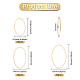 60Pcs 3 Styles Brass Linking Rings(KK-GL0001-03)-2