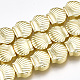 Electroplate Non-magnetic Synthetic Hematite Beads Strands(X-G-T061-181G)-1