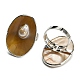 Freshwater Shell with Pearl Adjustable Finger Rings for Girl Women(AJEW-Z010-03D-P)-2