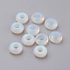 Perles européennes en opalite synthétique(G-G740-14x8mm-20)-1