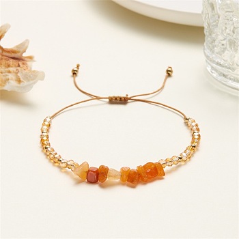Natural Gemstones Adjustable Bracelets