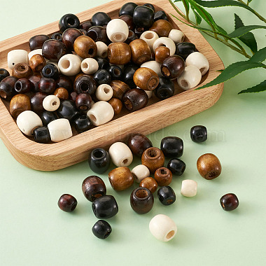 Cheriswelry Dyed Natural Wood Beads(WOOD-CW0001-01-LF)-7
