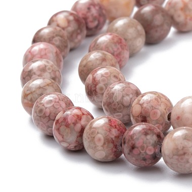 Natural Maifanite/Maifan Stone Beads Strands(G-P451-01A-A)-3