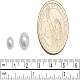 perles rondes en perles de verre teintées écologiques(HY-BC0001-6mm-RB011)-6