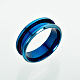 201 Stainless Steel Grooved Finger Ring Settings(MAK-WH0007-16L-C)-3