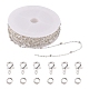 Kit de fabrication de collier de bracelet de chaîne de bricolage(DIY-YW0005-92S)-1
