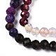 Natural & Synthetic Mixed Gemstone Beads Strands(G-D080-A01-02-17)-3