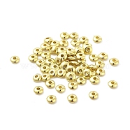 CCB Plastic Spacer Beads, Abacus, Golden, 5x2mm, Hole: 1.4mm(CCB-G017-11G)