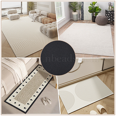 Felt & TPR Anti-slip Carpet Mat(AJEW-WH0816-427C)-5