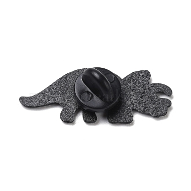 Black Zinc Alloy Brooches(JEWB-L018-01EB-01)-2