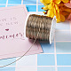 Round Copper Wire Copper Beading Wire for Jewelry Making(YS-TAC0004-0.6mm-18)-5