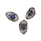 Natural Lapis Lazuli Retro Finger Rings(RJEW-B067-02R-30)-1