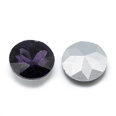 Cabujones de cristal con rhinestone(RGLA-T029-12mm-17)-2