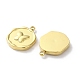 Ion Plating(IP) 304 Stainless Steel Pendants(STAS-Z099-01G-01)-2