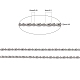 Chaîne à billes en 304 acier inoxydable(CHS-A002D-1.5mm)-2