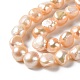 hebras de perlas de agua dulce cultivadas naturales(PEAR-E018-87)-3