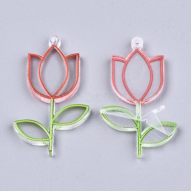 Transparent Clear Acrylic Pendants(KY-S158-71A)-4