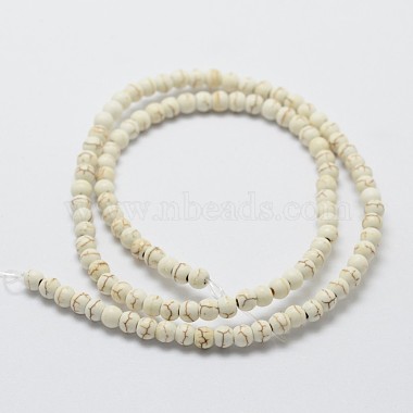 Brins de perles de magnésite synthétique(X-G-P228-43-4mm)-2