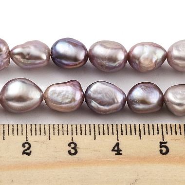 Natural Cultured Freshwater Pearl Beads Strands(PEAR-P062-26H)-5