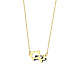 Cute Cartoon Animal Stainless Steel Pendant Necklaces(QV5065-13)-1