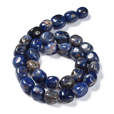Natural Sodalite Beads Strands(G-C038-02E)-3