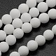 Natural White Jade Beads Strands(X-G-D695-8mm)-1