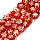 Round Millefiori Glass Beads Strands(LK-P001-37)-1