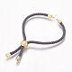 Nylon Cord Bracelet Making(X-MAK-P005-04G)-1