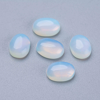 Opalite Cabochons, Oval, 8x6x3mm