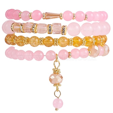 Pink Malaysia Jade Bracelets