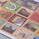 Postage Stamp Shape DIY Paper Label Paster Picture Stickers(AJEW-L058-50)-4