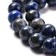 Chapelets de perles rondes en lapis-lazuli naturel(G-E262-01-8mm)-2