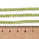 p&eacute;ridot naturelles brins de perles(G-P603-C-3mm-01)-5