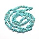 Synthetic Turquoise Chip Bead Strands(X-G-M205-77)-2