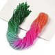 Transparent Painted Glass Beads Strands(X-DGLA-A034-T2mm-A03)-1