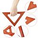 WADORN 2 sets Triangle Wooden Bag Handles(DIY-WR0001-12B)-2