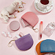 5Pcs 5 Colors Imitation Leather Coin Purse for Women(ABAG-CP0001-03)-4