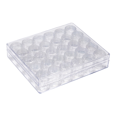 Clear Bead Organizer Storage Case, Plastic Bead Containers, Seed