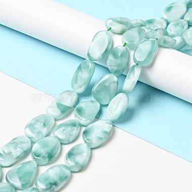 Natural Glass Beads Strands(G-I247-26C)-2