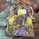 Pochettes d'emballage en toile à thème tarot sacs à cordon(ZODI-PW0001-090-A04)-1