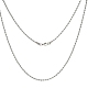 Twisted Stainless Steel Rope Chain Necklace Making(X-NJEW-507L-10)-1