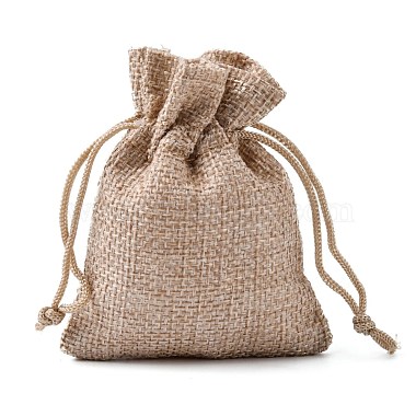 Bolsas de embalaje de arpillera bolsas de lazo(ABAG-Q050-7x9-01)-4